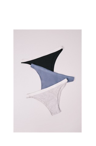 HI&BYE pack of 3 Brazilian panties