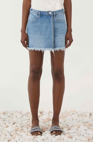 Denim kratke hlače s poklopcem