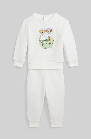 Polo Bear 2-delni komplet puloverja in trenirke