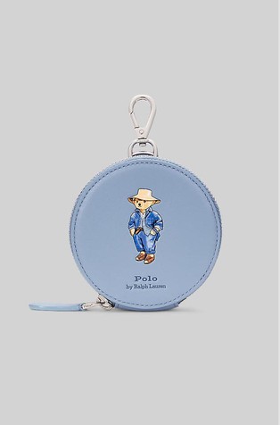 Polo Bear usnjena denarnica za kovance