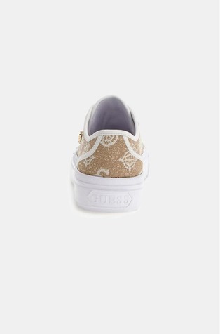 GUESS Jelexa 4G peony logo sneaker Beige / White 3