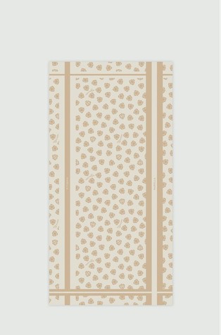 Viscose-lurex jacquard stole