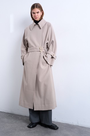 TSGRACE belted trench coat