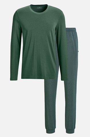 Vinyard Geo Long Pajamas