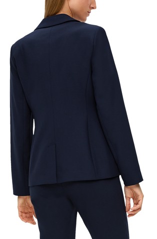 S.OLIVER Viscose blend blazer Blue 2