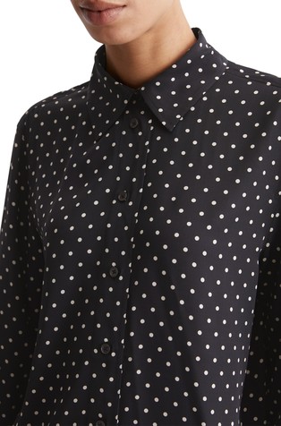MARC O'POLO Viscose shirt with polka dot pattern Multi 3
