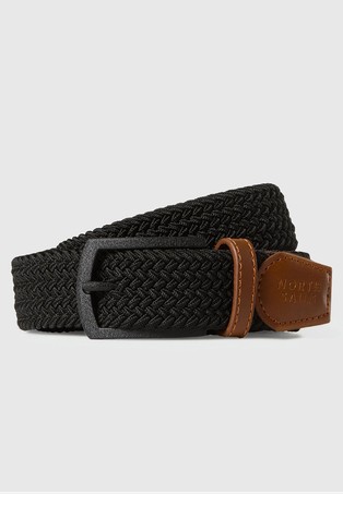 Stretch woven belt