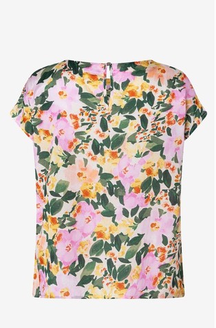 MORE &amp; MORE Floral print blouse in cotton-viscose blend Multicolor 2