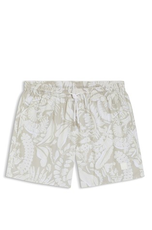 Kopalke iz hitro sušeče tkanine s tropskim vzorcem