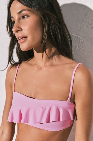 Podložen bandeau zgornji del kopalk z naborkom