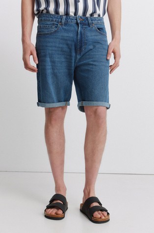 Slim fit denim kratke hlače