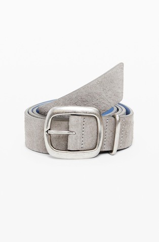 Suede belt