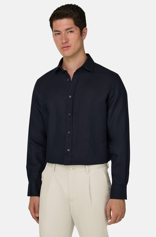Regular Fit Linen Shirt