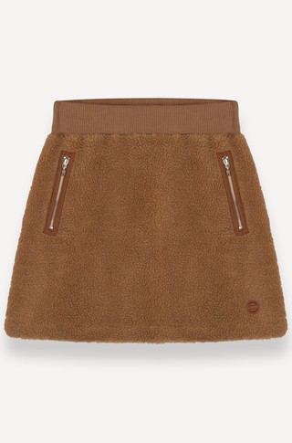 Teddy fleece skirt