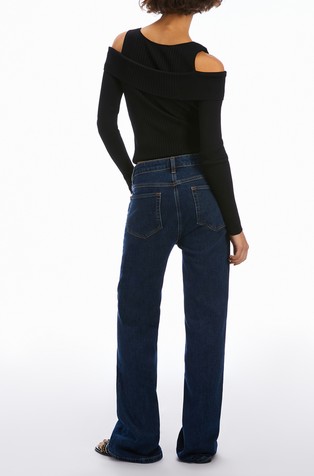PENNYBLACK Bootcut straight fit jeans Blue 2