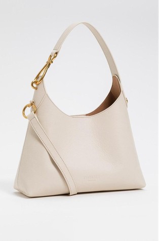 Leather hobo bag