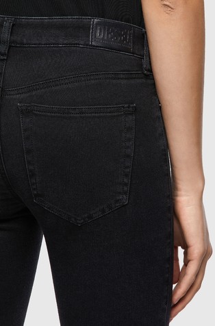 DIESEL Super skinny - Slandy 069VW Black/Dark Grey 4