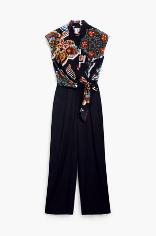 DESIGUAL Jumpsuit designed by Mr. Christian Lacroix Black / Multi 6