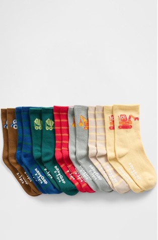 babyGap Crew Socks (7-Pack)