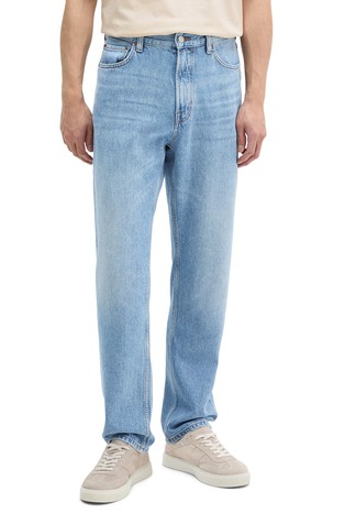 Straight fit jeans in lyocell-blend