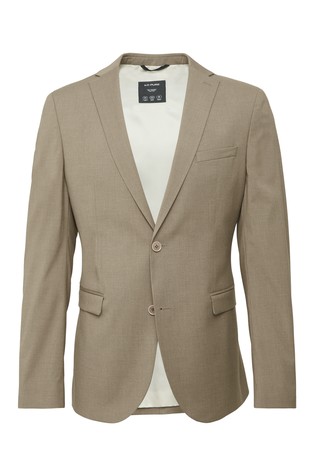 S.OLIVER Slim fit eleganten suknjič Rjava - Brown 4
