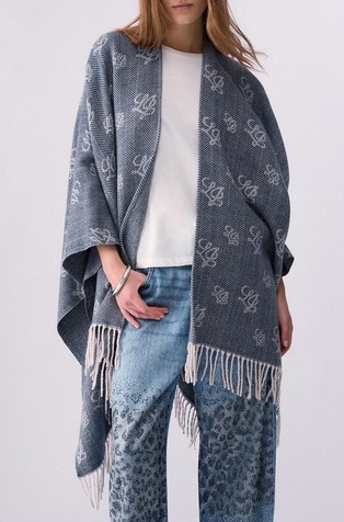 Logo Jacquard Poncho
