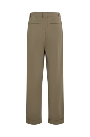 TOMMY HILFIGER Relaxed Chino Trousers With Pleats Green 7