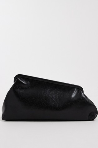 TSANNA asymmetric clutch bag