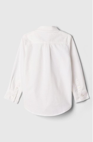 GAP babyGap Logo Oxford Shirt White V2 Global 2
