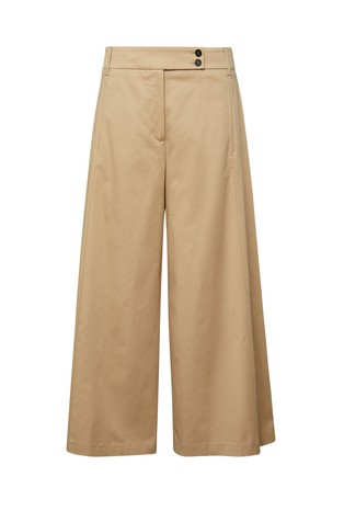 Culotte hlače z izjemno širokimi hlačnicami