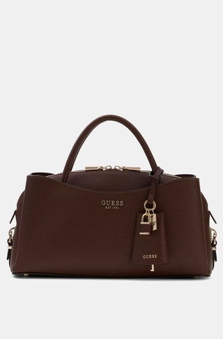 Danielle satchel in faux-leather