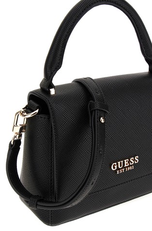 GUESS Fedana torbica iz umetnega usnja Črna - Black 3
