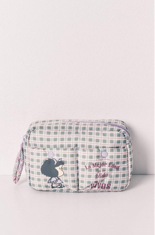 Mafalda karirasta kozmetična torbica