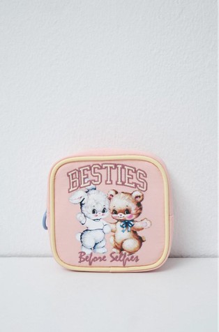 Square mini purse
