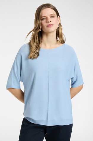 Jersey kimono-style top