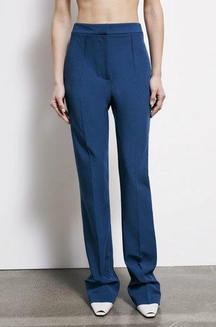 Slim fit hlače iz gabardena