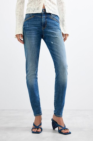 Skinny fit jeans hlače