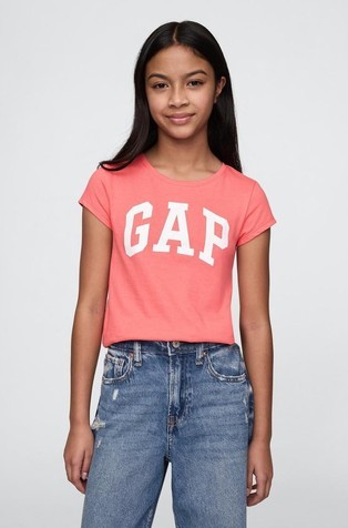 Gap logo majica s kratkimi rokavi za deklice