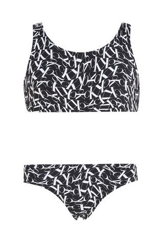 CALVIN KLEIN UNDERWEAR Bralette Bikini Set - CK Monogram