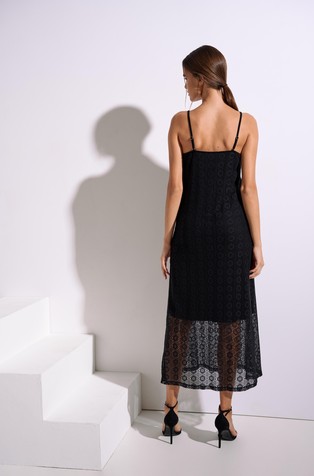 LISCA Rimini dress with straps Black 3