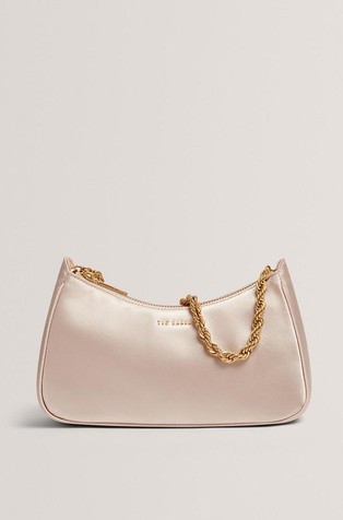 Satin Small Shoulder Bag