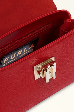FURLA Mini Top Handle Dark Red 5