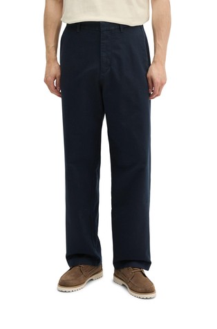 Ohlapne chino hlače iz raztegljivega organskega bombaža