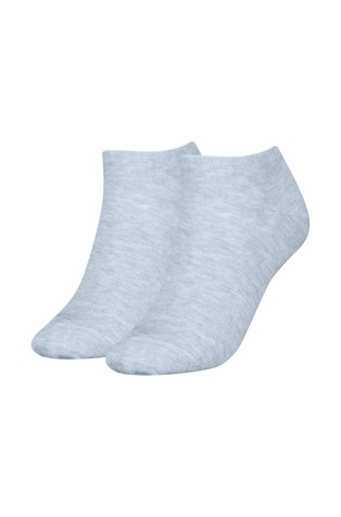 2 Pack Short Socks in Cotton-blend