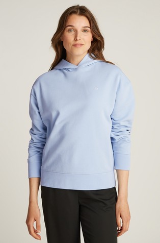 Embroidered Monogram Relaxed Fit Hoodie