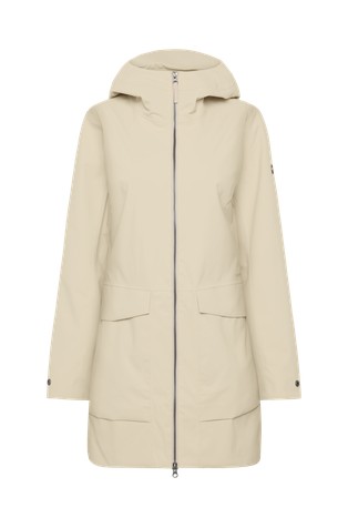 DIDRIKSONS Folka Short Waterproof jacket Clay Beige 9