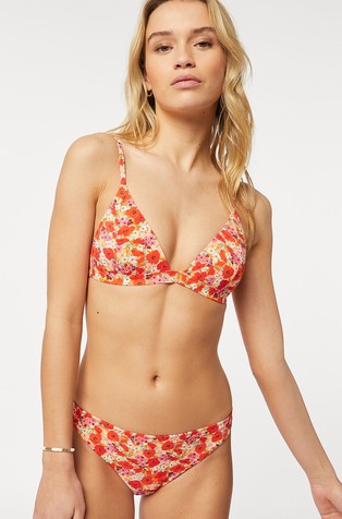 ETAM Paolla push-up zgornji del kopalk Večbarvna - Coral 4