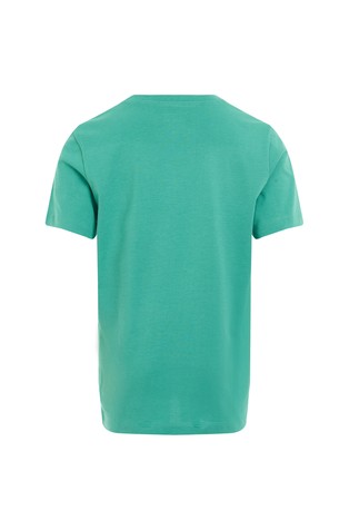 CALVIN KLEIN Logo T-shirt Green 5