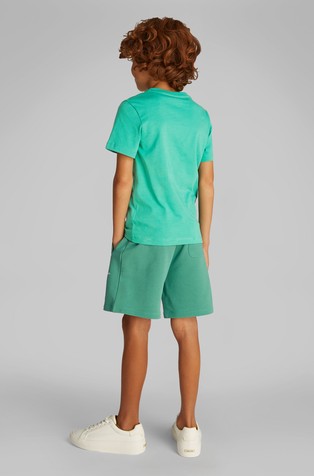 CALVIN KLEIN Logo T-shirt Green 2