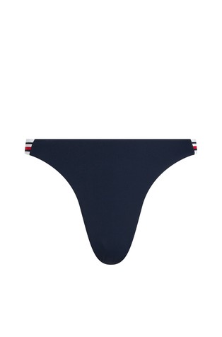 Global Stripe High Leg Cheeky Bikini Bottom